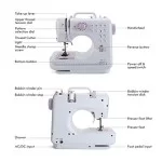 چرخ خیاطی کیو وای اچ مدل SM-505L