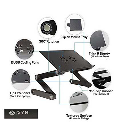 میز خنک کننده لپ تاپ کیو وای اچ مدل M-2019 محصول بانو مد Products