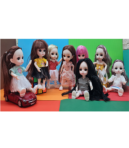 عروسک مفصلی طرح باربی عروسک-عروسک مفصل متحرک-عروسک طرح باربی محصول بانو مد Products