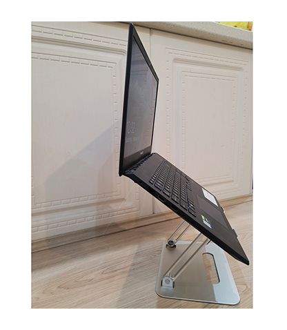 پایه خنک کننده لپ تاپ کیو وای اچ مدل P43 میزلپ تاپ فن دار-پایه لپ تاپ فن دار-پایه خنک کننده لپ تاپ-پایه آلمینیومی-پایه تاشو-پایه لپ تاپ کمجا- محصول بانو مد Products