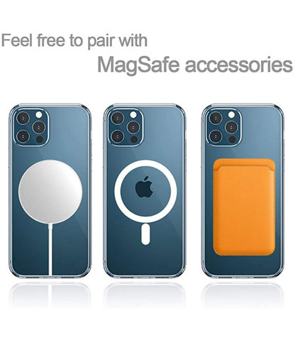 قاب مگ سیف گوشی آیفون 12پرو مکس به همراه جا کارتی محصول بانو مد Products