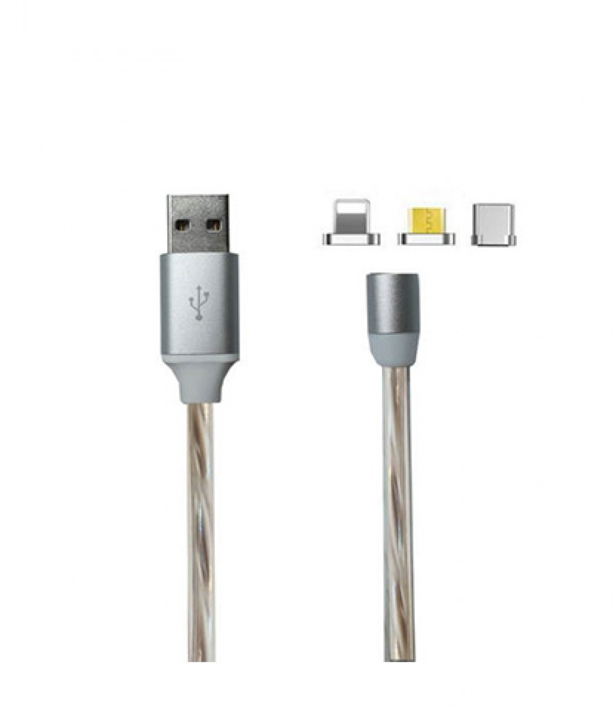 قیمت و خرید کابل تبدیل USB برای اندروید و آیفون QYH مدل M-1200 کابل تبدیل USB برای اندروید و آیفون کیو وای اچ مدل M-1200 بانو مد